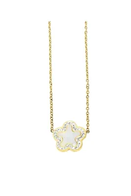 Pendentif fleur Or