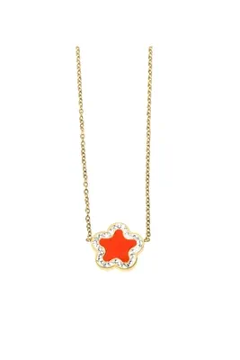 Pendentif fleur Or