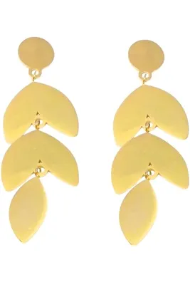 Boucle-d-oreille pendante Or