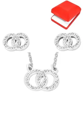 Coffret rouge cadeaux infini Argent