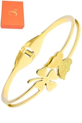 Coffret cadeaux jonc papillon Or