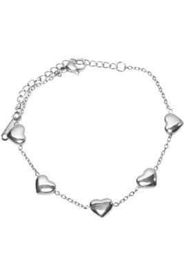 Bracelet coeur Argent