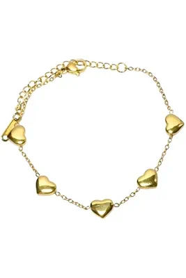 Bracelet coeur Or
