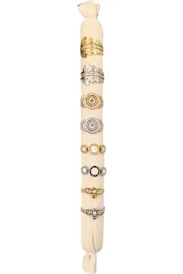 Bague en lots avec présentoire Or 7CB1C4 