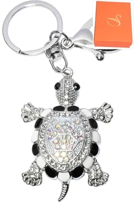 porte-cle lapin Argent