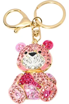 porte-cle ours Or