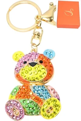 porte-cle ours Or