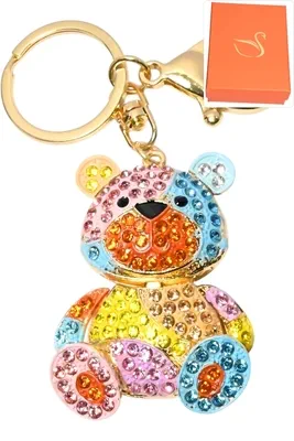 porte-cle ours Or