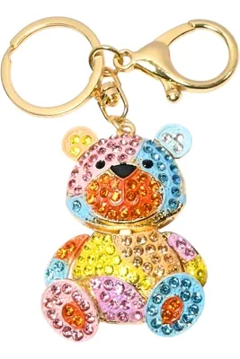 porte-cle ours Or