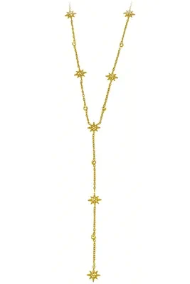 Collier en Y étoile Or