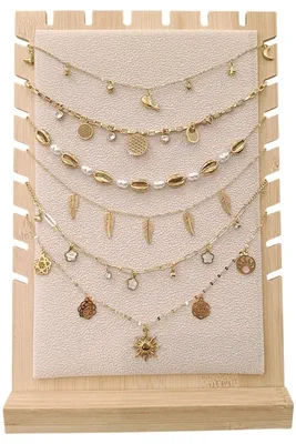 Collier en lots avec présentoire Or 3703E3