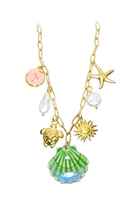 Collier breloque coquille Or AF4E6E