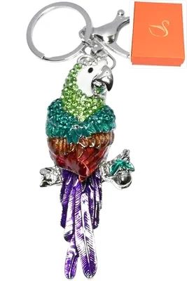 porte-cle perroquet P8E1F