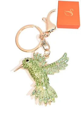 porte-cle Coffret cadeaux oiseaux Or