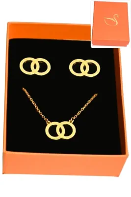 Coffret infini parure bijoux collection hervé aliex Or