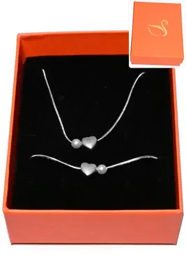 Coffret coeur Argent