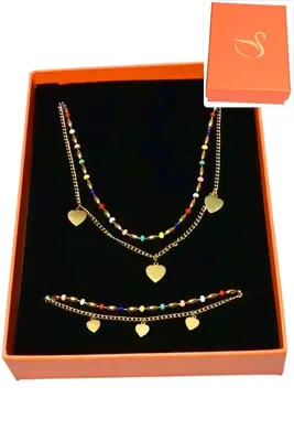 Coffret coeur Or