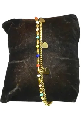 Bracelet coeur Or
