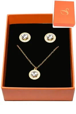 Coffret diams parure bijoux collection hervé aliex Or