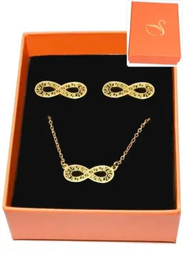 Coffret infini parure bijoux collection hervé aliex Or