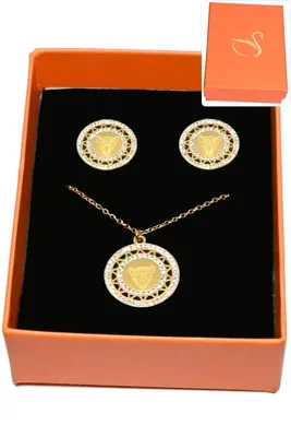 Coffret félin parure bijoux collection hervé aliex Or