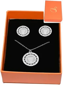 Coffret félin parure bijoux collection hervé aliex Argent