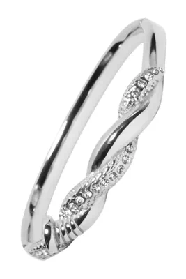 Jonc torsade Argent
