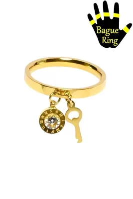 Bague taille 19mm clé Or