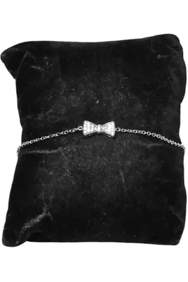 Bracelet noeud papillon Argent