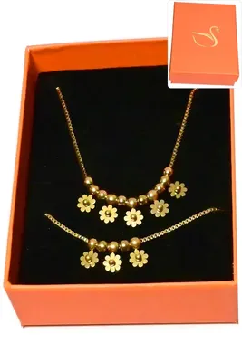 Coffret fleur Or C3AB91 