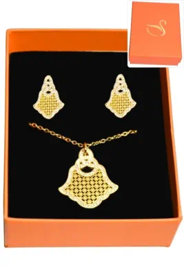 Coffret main de Fatma parure bijoux collection hervé aliex Or