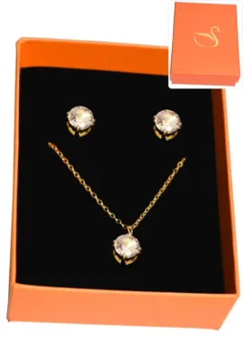 Coffret diams parure bijoux collection hervé aliex Or
