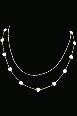 Collier perle Or