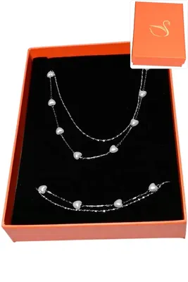 Coffret coeur Argent