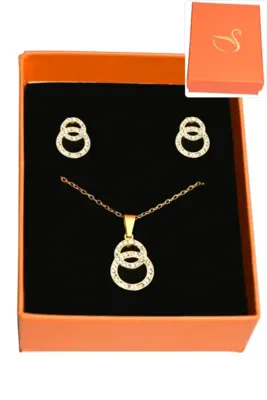 Coffret infini parure collection hervé aliex Or
