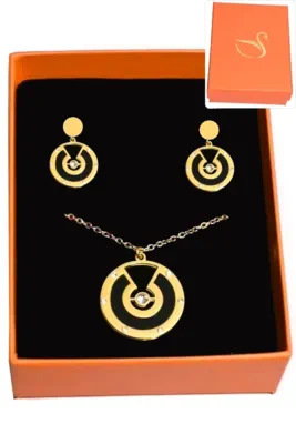 Coffret cercle parure bijoux collection hervé aliex Or