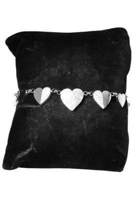 Bracelet coeur Argent