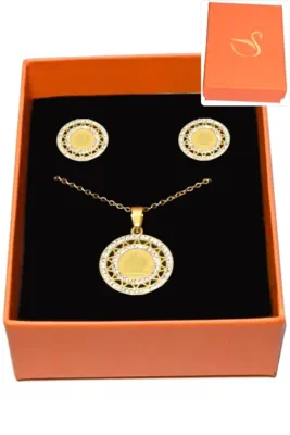 Coffret coq parure bijoux collection hervé aliex Or