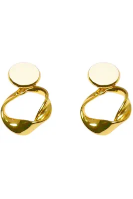 Boucle-d-oreille cercle Or