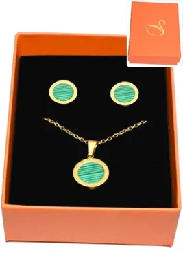 Coffret chiffre romain parure bijoux collection hervé aliex Or
