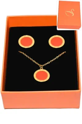 Coffret chiffre romain parure bijoux collection hervé aliex Or