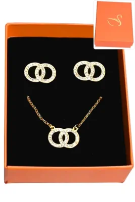 Coffret infini parure bijoux collection hervé aliex Or