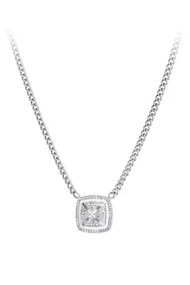 Collier pyramide Argent