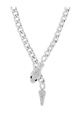 Collier serpent Argent