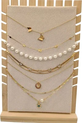 Collier avec présentoire en lot Or