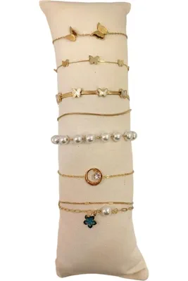 Bracelet avec présentoire en lot Or