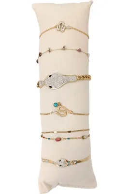 Bracelet avec présentoire en lot Or