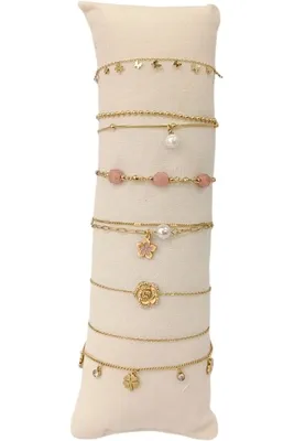 Bracelet avec présentoire en lot Or