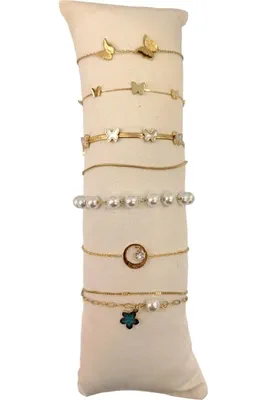 Bracelet avec présentoire en lot Or