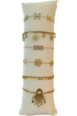 Bracelet avec présentoire en lot Or